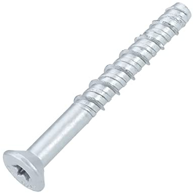 Betonschrauben mit Korrosionsschutz Option 1 Senkkopf (6 x 80 mm - 100 Stück)