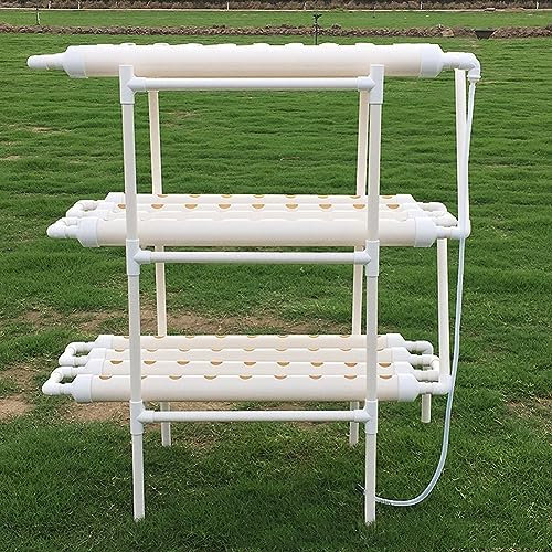 ZHEYANG Aquaponic, Hydroponic, Großes Indoor -Kräuter -Garten -Kit Complete Kräuter -Anbau -Set, Zum Pflanzen Von Salat Im Freien, Hydroponic -Pflanzer Im Freien 0823