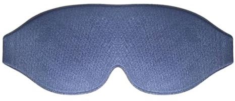 Sömnmask, ögonskydd, justerbar elastisk rem, ljusblockerande ögonmask, nattmask, bekväm konturerad sovmössa, sovmask för kvinnor och män