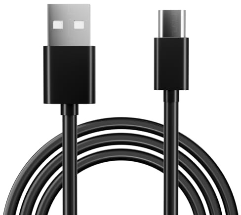 pluX Micro USB Cable 5M, Long Android Charger Cable, Micro Charging Cable Compatible With Samsung S7/ S6/ S5, ps4 controller charger cable, Kindle Fire, Fire HD tablet, Sony, HTC Black