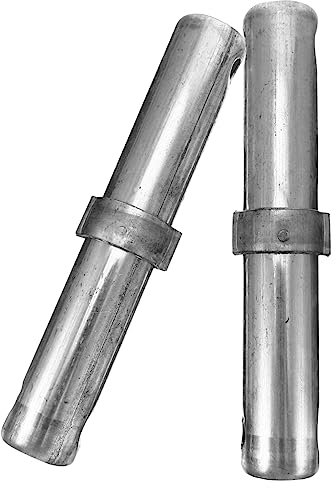 SEWACC Scaffolding Coupling Pins Heavy Duty Metal Scaffold Connecting Rods 2pcs Ø36mm Thickness 8.0mm Construction Accessories for Scaffolding Repair and Support