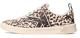 kate spade new york K As in Kate Downtown Leopard Twill Court Sneaker