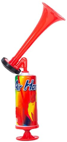 Fotbollsspelshorn – 3 x 19 x 16 x 6 cm fläkt hejar horn