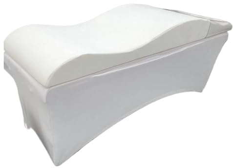DKJAHSEK Matratze FüR SchöNheitssalons Schönheitssalon Wimpernverlängerung Gebogene Wimpernbett Matratzenauflage Memory Foam Schönheit Matratze(Beige Mattress)