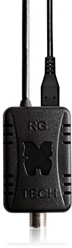 RGTech Monarch True Booster for HDTV Antenna - High Gain, Ultra-Low Noise Signal Amplifier –USB/AC power supply - Boosts the reception on passive aerials for Freeview/UHF/VHF/USB TV Tuner/DVB-T/DVB-T2