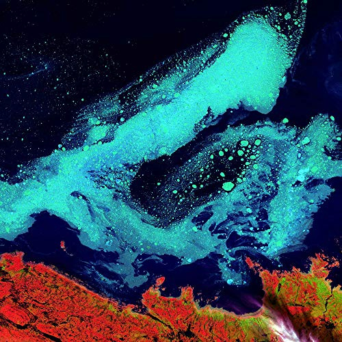 Foxe Basin, Northern Canada (SAT020) - Earth From Space Satellite Fine Art Giclee Canvas Print Wall Art. Professional Gallery Wrap style and ready to hang Photo on Canvas Wall Display. (20 x 20)