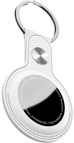 Keybudz AirTag Leather Keyring