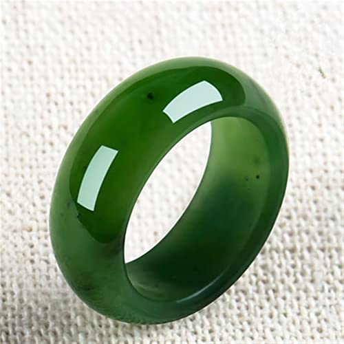 Jade Handicraft Jasper Ring Herren und Frauenring (Size : Inner diameter20mm)