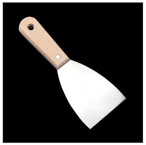 YTGZS Spachtel Edelstahl Holzgriff for Spachteln oder Abkratzen Farbe Tapete 12St Breite 75mm