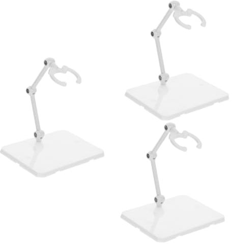 TOYANDONA 3St Figurenständer Modelle Ausstellungsregale Tischfigurenhalter Display-Versorgung Puppenmodell steht Ausstellungsstand einstellbar Modellständer Roboter Baby Marionette Plastik
