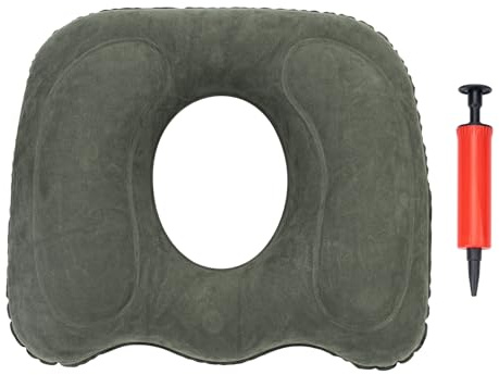 Donut Cushion, Donut Pillow for Hemorrhoids 18 x 15.7in Hemorrhoid Pillow, Inflatable Seat Cushion Ring Cushions for Pressure Relief, Donut Seat Cushion For Low Back Pain,Hemorrhoids,Sciatica,Bedsores