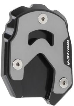LMNMY Parkständer Für Suzuki V-Strom 1000 DL1000XT 2020 2021 2022 Motorrad-Ständer, Seitenschuh-Fußstützen, Ständerverlängerung, Vergrößerungsgerät(Grey)