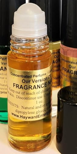 HYWD Enterprises Perfume Oil Comparable to LIBRE FLOWERS & FLAMES for women, Fragrance Rendition, Our Version, Designer Inspired, Scent Eau de Parfum, 1 oz. (30ml) Glass Roll On