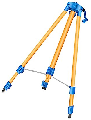 Gadpiparty Level Meter Support Tripod for Level Meter 1.2m Upgrade Thickened Telescopic Rod Aluminum Alloy Bracket Ergonomic Design and Strength for Surveyors and Carpentry