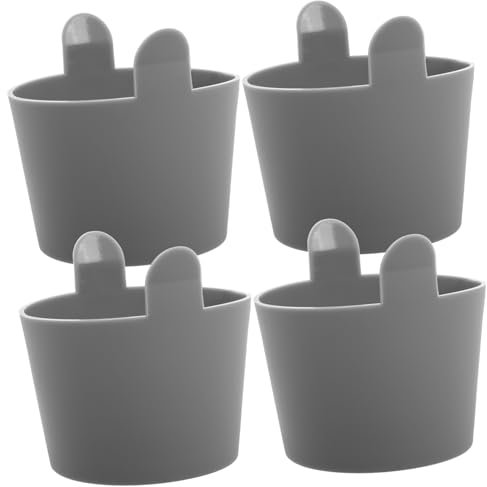 NUOBESTY 4piezas Molde Para Huevos Cocidos De Silicona Para Freidora De Aire Hornear Hacer De Huevo Para Desayunos y Almuerzos