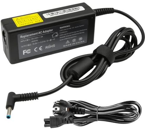 GAOUTO 45W Hp Laptop Ladekabel, AC Adapter Netzteil Für Hp, 19.5V 2.31A Laptop Ladegerät, Netz Batterie Stromversorgung Ladegeräte Netzteile Stecker, HP Netzteil mit Wear-Resistant Fireproof Shell