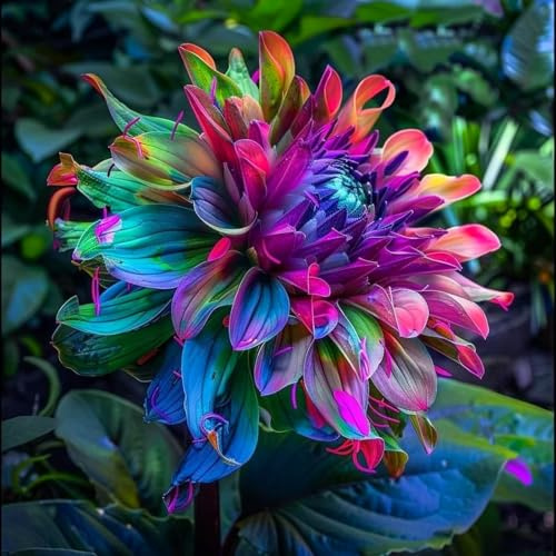 Raro Rizoma Di Dalia, Perenne, Adatto A Primavera E Autunno, Ideale Per La Vista In Giardino, Non Necessita Di Irrigazione-4 Rizoma-A