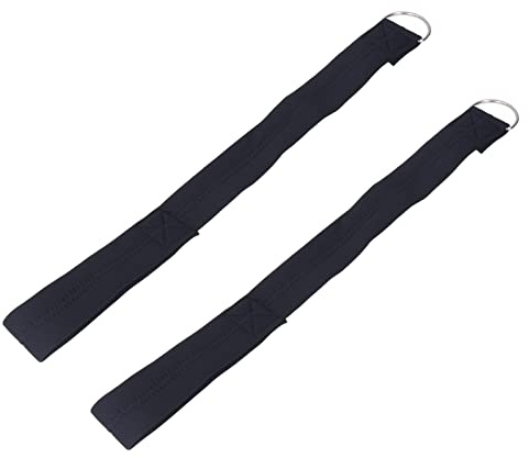 RIZGHWOY Sicherheits-Handschlaufe für Kinderwagen – Bequemes Schwarzes Neopren – Zusätzliche Sicherheit für Bergwanderungen, 2er-Set