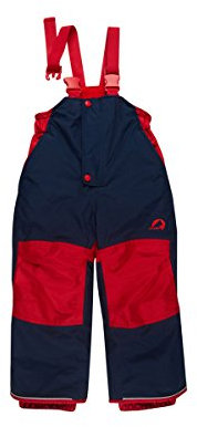 Finkid Toope Blau, Kinder Softshellhose, Größe 80-90 - Farbe Navy - Red