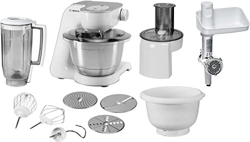 Bosch MUM 58258 Küchenmaschine, Kunststoff, 1