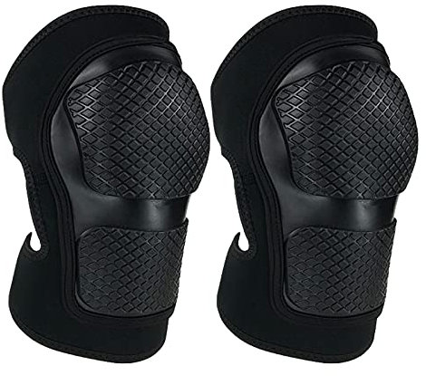 Faxianther Genouillères Professionnelles pour Adultes Genouillère Rotulienne Ligamentaire Protège-Genoux pour Roller Patins à roulettes Skateboard Scooter