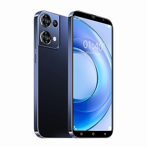 QrZrQ Telefono Dual SIM, Quad Core 1GB + 16GB Android 9.0 Doppia Fotocamera 5MP + 5MP GPS/WiFi/Bluetooth 3G Telefono cellulare (R9-Black)