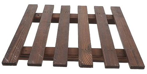 Yardenfun Balkon-pflanzgefäß Aus Massivholz Pflanzgefäßhalter Blumentopfständer Aus Holz Einfach Zu Installieren für Den Einsatz