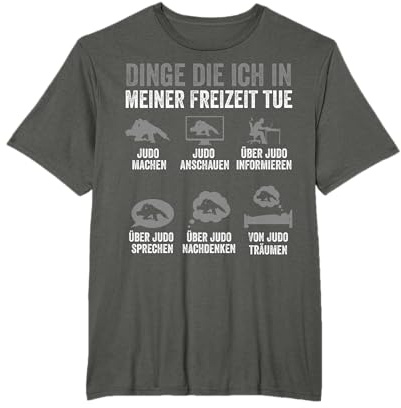 Machen Judo Anschauen Über Judo Lustiges Sport T-Shirt