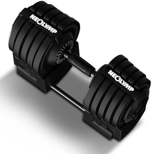 NEOLYMP Kurzhantel verstellbar (2-40 kg mit 16 Gewichtsstufen) platzsparendes Dumbbell Set - Hanteln Set verstellbar für Männer & Frauen - Gewichte Kurzhanteln