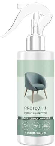 Spray protector de tela, fórmula Couch Shield, aerosol multiusos para muebles con función de bloqueo de derrames, limpiador de telas no tóxico para el mantenimiento del sofá y uso diario en cojines de