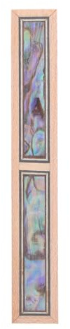 ifundom Intarsio in Legno per Ponte di Chitarra Classica, Parte di Ricambio Robusta 80x12x1.2mm, Decorazione per Chitarra Acustica, Compatibile Strumenti Classici per Uso Professionale