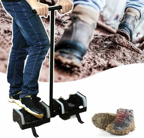 VYUJHNBG Outdoor -Stiefelschuhpeeling, Heavy Duty Garden Boot Scraper Pinsel, Sauberer Schlamm Aus Regenstiefeln, Baustiefeln Und Reitschuhschuhen
