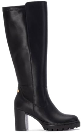 XTI - Bota Mujer Negro - Calzado Cómodo y Versátil - Moda casual - Modelo 14452401 (Talla 38)