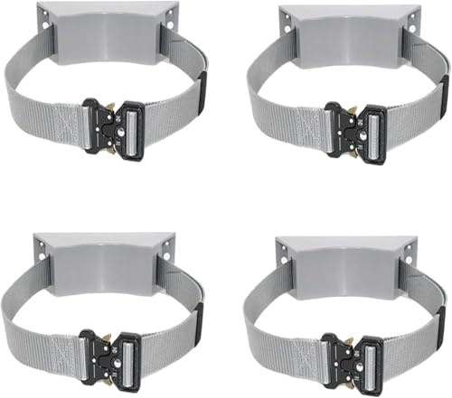 Support de bouteille de propane for hôpital/commercial/domestique, support de bouteille d'oxygène orange noir - Peut contenir 1 bouteille(Grigio,4pcs)