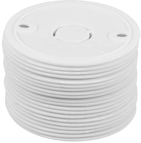 Homoyoyo 20 Tapas para Enchufes de Pared Orificios, Placas de Cubierta Eléctrica de Techo, Paneles de Color Claro 86 Tipo, Protección para Interruptores y Enchufes, Uso en Hogar y Oficina