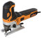 Triton TJS001 - Sierra de calar pendular con guía láser (750 W) color naranja