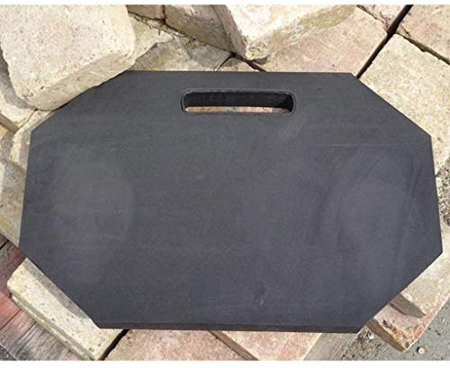 Toolpack Kniematte Garnet Grau 44×30×4cm Knieschutz Kniebrett Kniekissen 360.135