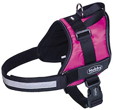 Nobby 80583-64 Geschirr SEGURO himbeere Bauch