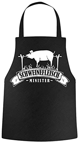 Spaß Kostet Grillschürze für Männer Sprüche Schweinefleisch Minister