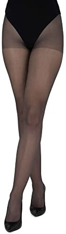 LORES Schlankheitsstrumpfhose für Damen, Anti-Cellulite, entspannende Strumpfhose, abgestufte Kompression, Estera40, Fumo L