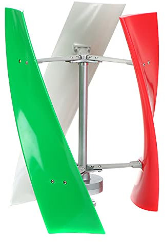 XINRISHENG Wind Turbine Generator, Energy Windmill 400W 600W 800W 12V 24V 48V Lantern Vertical Axis Permanent Maglev With MPPT Controller,24V,800W