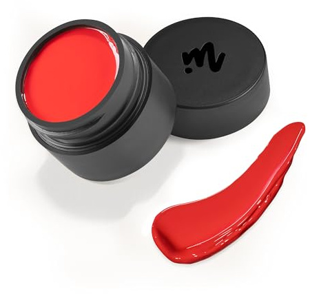 Mylee Crème CaraGel [Cherry] Gel Nagellack Pot, UV/LED Nail Art DIY | Maniküre, Glänzendes Nagelkunst Design, Langanhaltender Glanz, Soak-off
