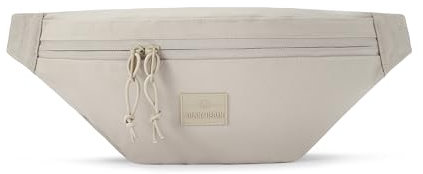Johnny Urban Bauchtasche Damen & Herren Beige - Erik Large - Große Gürteltasche Mit Flexiblem Gurt für Festival - Crossbody Brusttasche Stylisch - Wasserabweisend