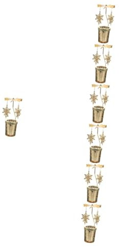 ABOOFAN 7St Vintage Kerzenhalter antikes Spitzkerzenhalter Weihnachten für Kinder weinachts pullies Kinder teelichter Weihnachten rotierender Kerzenhalter Esstisch Ornament