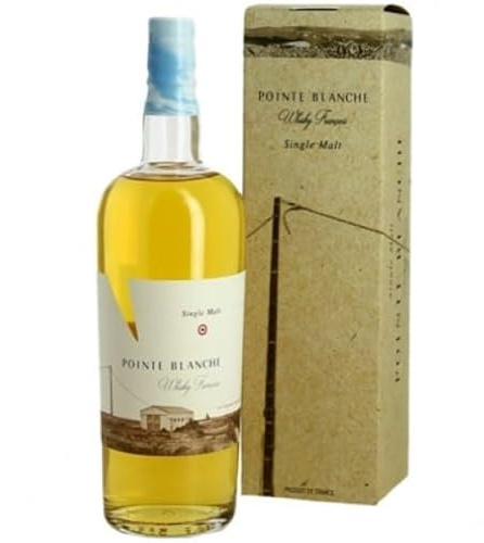 Whisky Français, Single Malt, Pointe Blanche 43% vol, 70cl