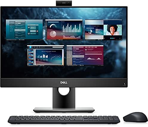 Dell Optiplex 5490 AIO - Disco duro SSD de 512 GB - 1920 x 1080 FHD | Core i5-10500T - Disco duro SSD de 512 GB - 16 GB de RAM | 6 núcleos a 3,8 GHz Win 11 Pro, color negro (Reacondicionado)