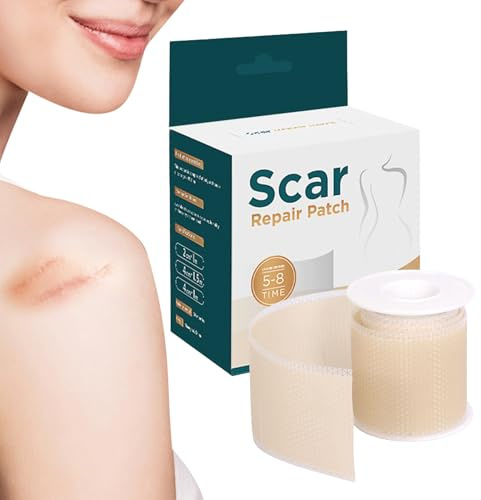 Pansements anti-cicatrices pour le visage, les cicatrices, respectueux de la peau, réutilisables, pour le ventre, le visage, le corps, après les blessures, la naissance, le quotidien