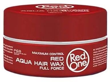 Red One Aqua Hair Wax - Cera para el cabello (150 ml), color rojo