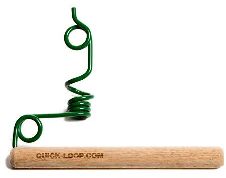 Quick-Loop Cabezal de fregona - Trapear y Quitar el Polvo con paño Lavable o Microfibra. para Suelos de Madera Dura, Azulejos o laminados.