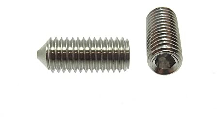 50 Stk Gewindestifte DIN 914 M6 x 10 mm - Edelstahl V2A